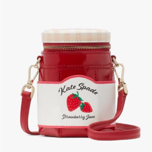 kate spade Handbags - Kate spade Strawberry Dreams 3D Jam Crossbody